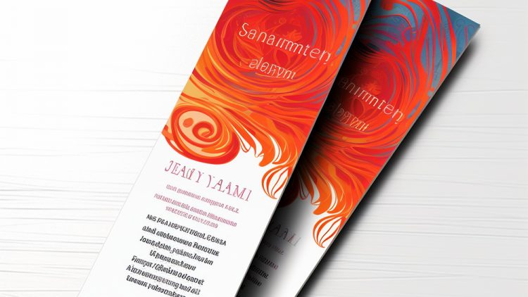 bookmark business card