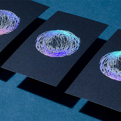 holographic-business-cards