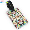 tropical luggage tags