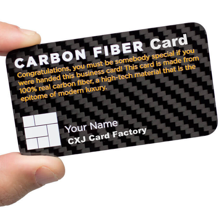 Custom Carbon Fiber RFID Card
