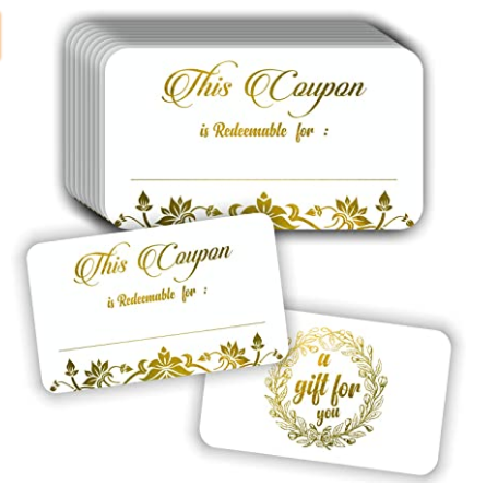 Coupon Voucher Ticket Cards Manufacturer - CXJ Card Factory