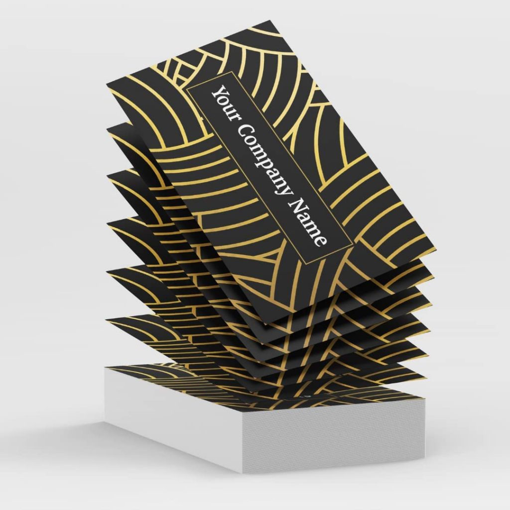 Foil Stamped Business Cards Wholesale - Display