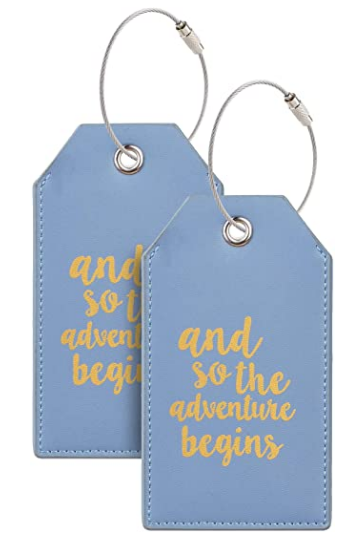 Wholesale Luggage Tag with Metal Ring, Custom Luggage Tags- 1
