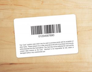 How to Create a QR Code or a Barcode Gift Card - barcode card